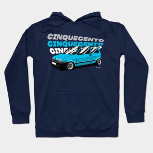 Blue Cinquecento Hoodie